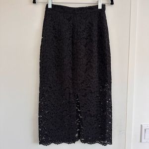 Babaton Lace Pencil Skirt